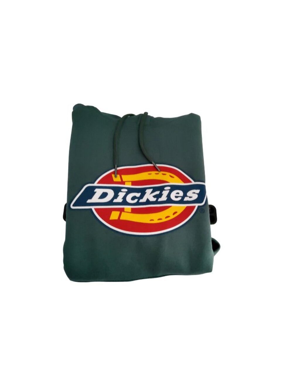 Dickies Green Pullover Hoodie With Logo Graphic Front S